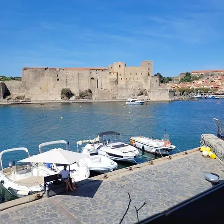 Collioure Tres Bel Appart A 150 Metres Des Plages Avec Jardin Prive Et Parking Dans Residence Securisee Exterior photo